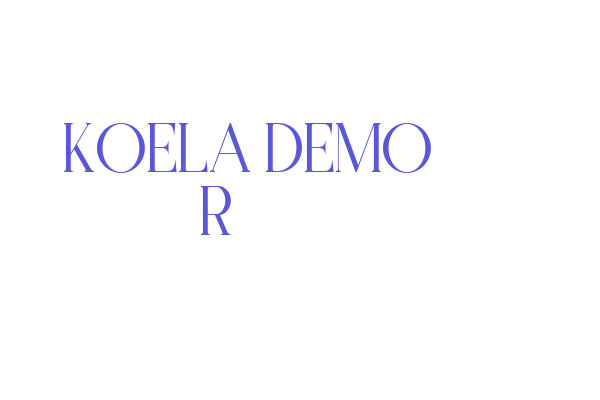 KOELA DEMO Regular