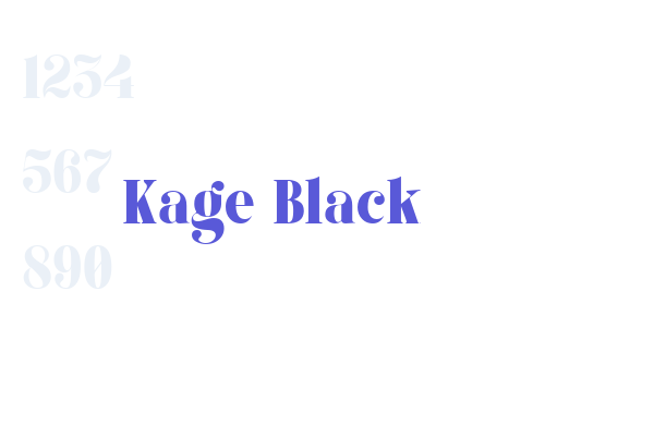 Kage Black