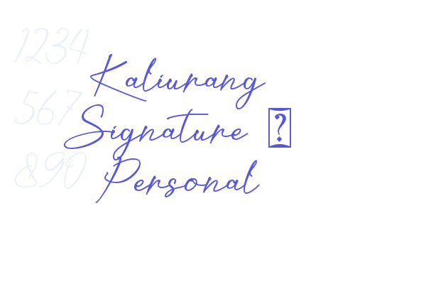 Kaliurang Signature – Personal