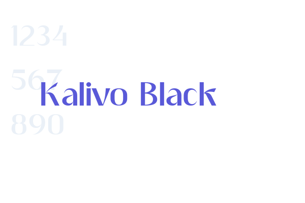 Kalivo Black