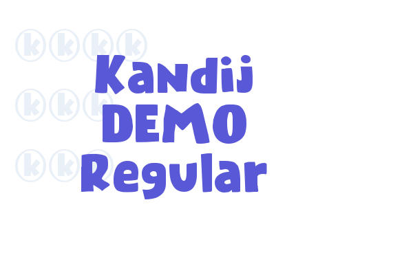 Kandij DEMO Regular