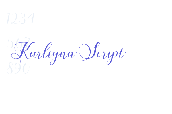 Karliyna Script