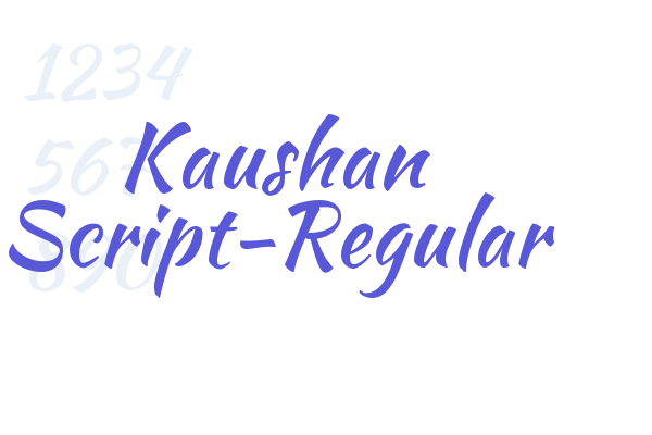 Kaushan Script-Regular