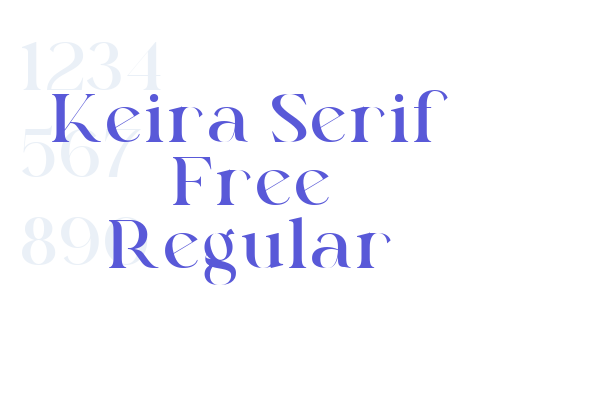 Keira Serif Free Regular