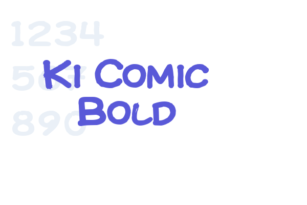 Ki Comic Bold