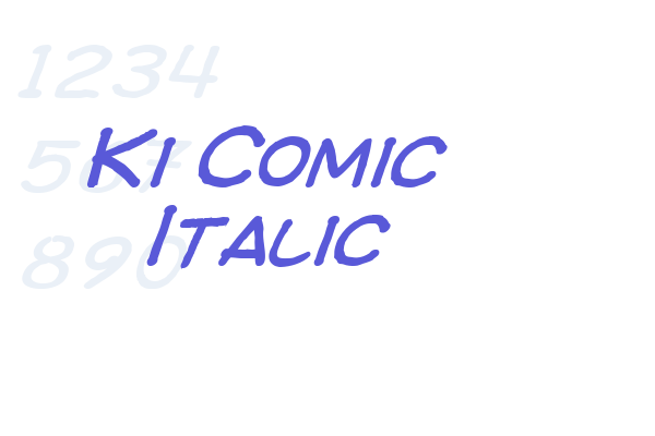 Ki Comic Italic