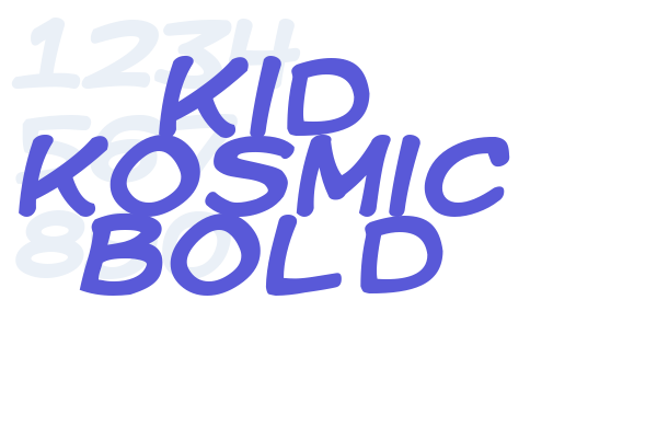 Kid Kosmic Bold