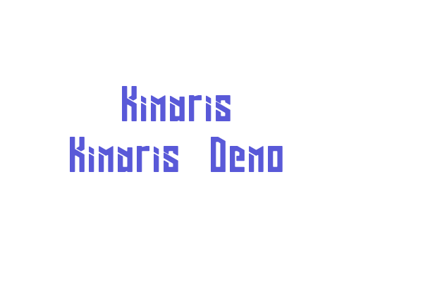 Kimaris Kimaris-Demo