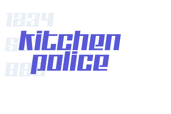 Kitchen police