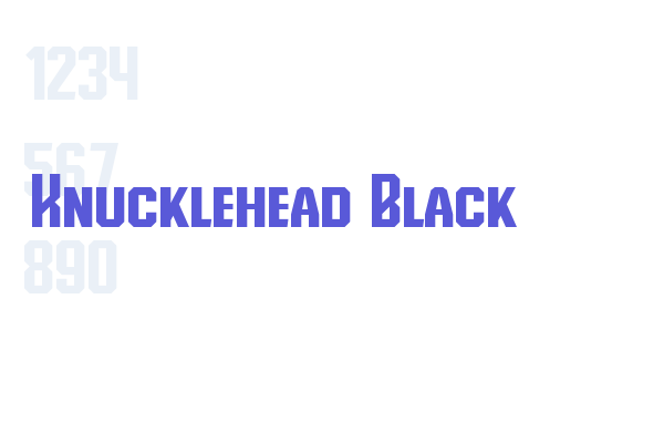 Knucklehead Black