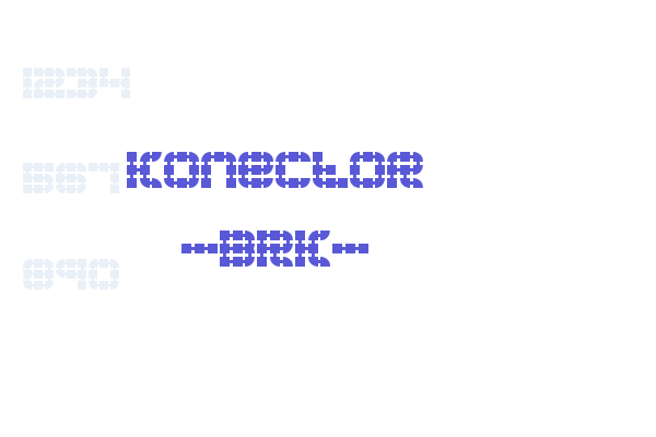 Konector -BRK-