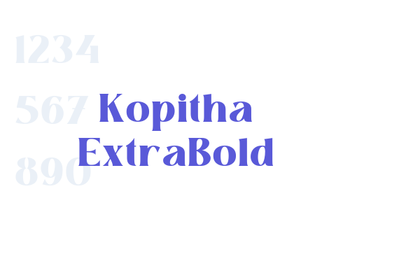 Kopitha ExtraBold