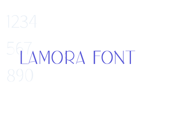 LAMORA Font