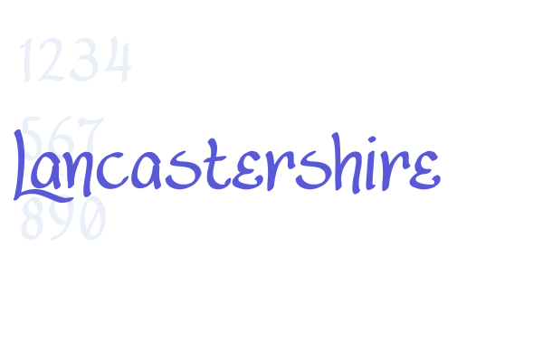 Lancastershire font download