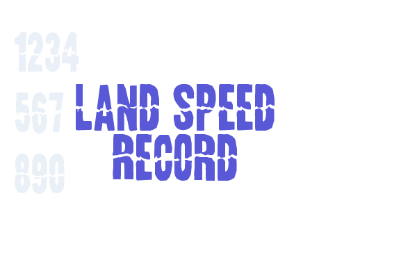 Land Speed Record