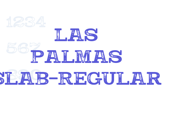 Las Palmas Slab-Regular