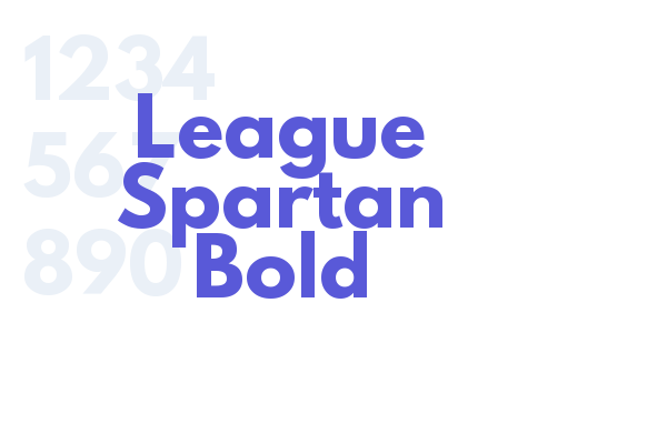 League Spartan Bold