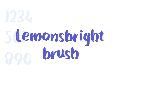 Lemonsbright brush