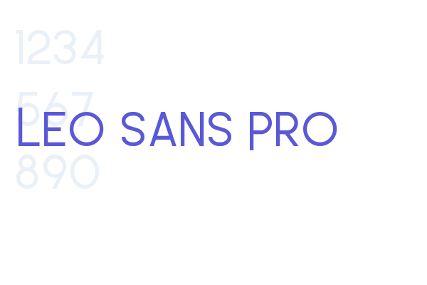 Leo Sans Pro