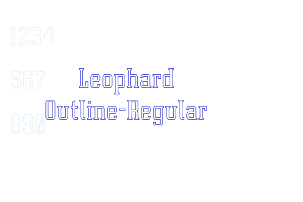 Leophard Outline-Regular