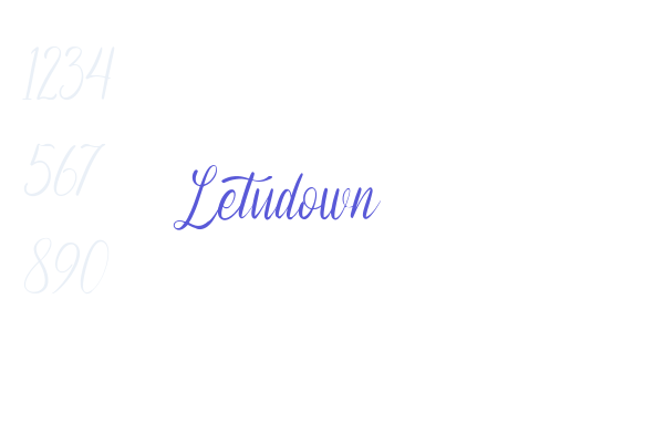 Letudown