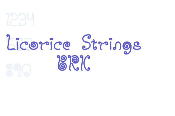 Licorice Strings BRK