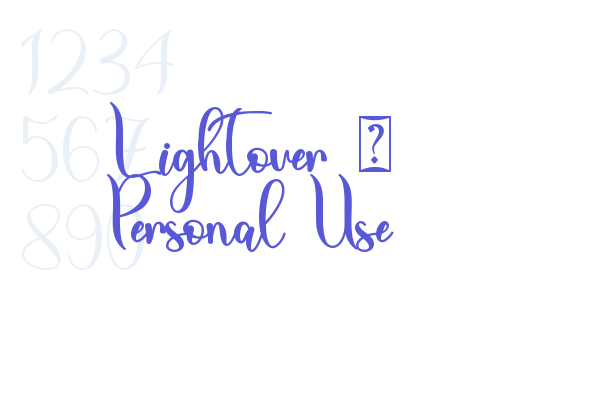 Lightover – Personal Use