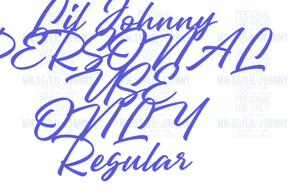 Lil Johnny PERSONAL USE ONLY Regular