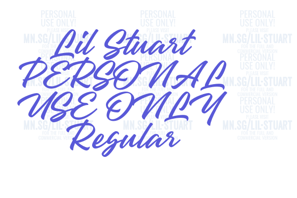 Lil Stuart PERSONAL USE ONLY Regular