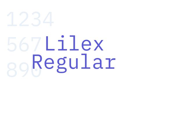 Lilex Regular