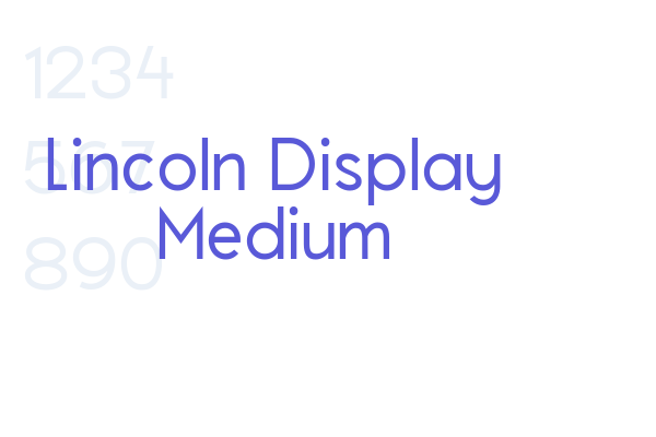 Lincoln Display Medium