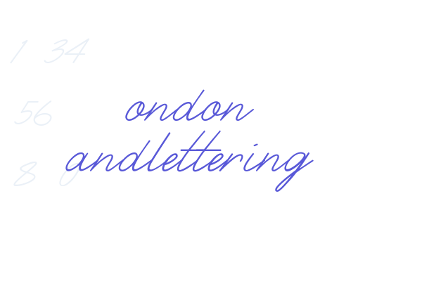 London Handlettering