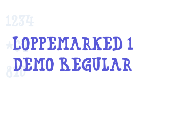 Loppemarked 1 Demo Regular