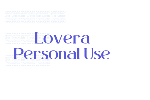 Lovera Personal Use