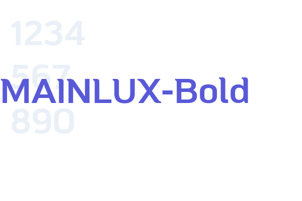 MAINLUX-Bold