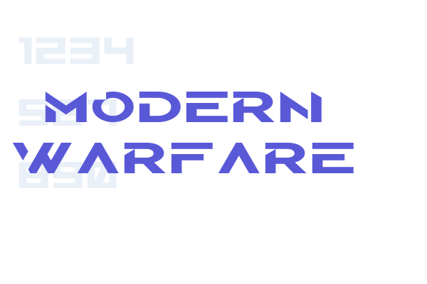 modern warfare font free download