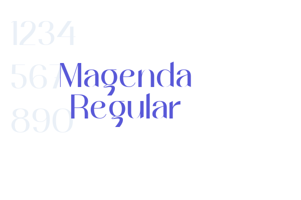 Magenda Regular