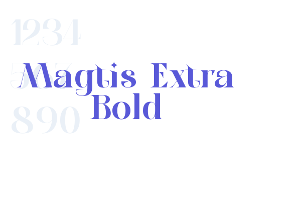 Magtis-Extra Bold