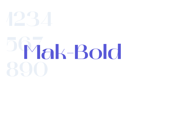 Mak-Bold