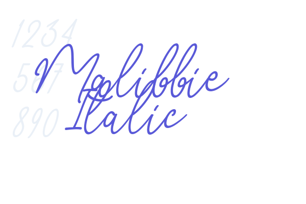 Malibbie Italic