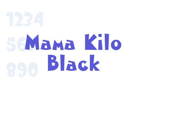 Mama Kilo Black