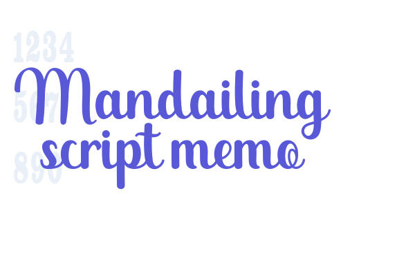 Mandailing script memo