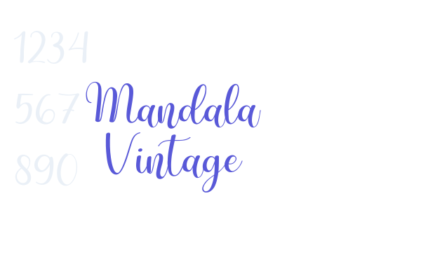 Mandala Vintage