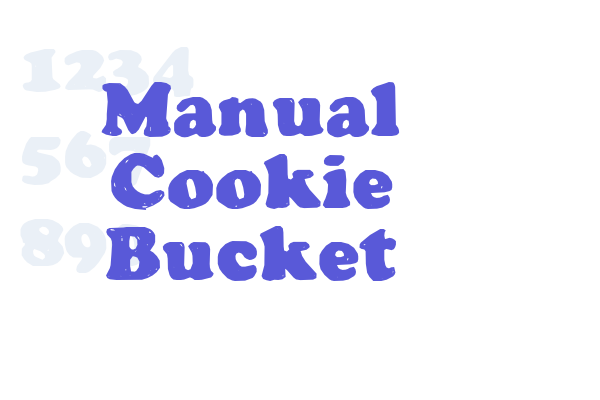 Manual Cookie Bucket