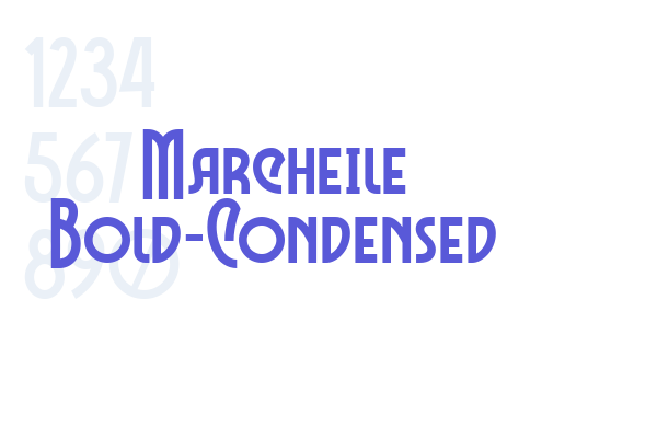 Marcheile Bold-Condensed