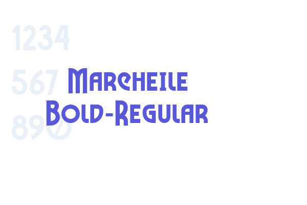 Marcheile Bold-Regular