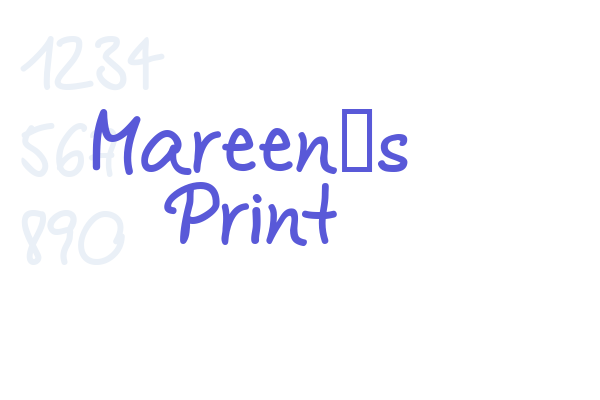 Mareen’s Print