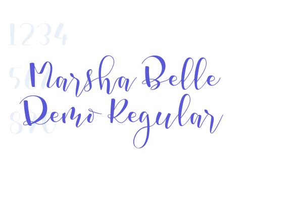 Marsha Belle Demo Regular