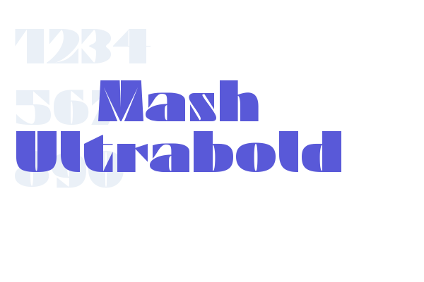 Mash Ultrabold