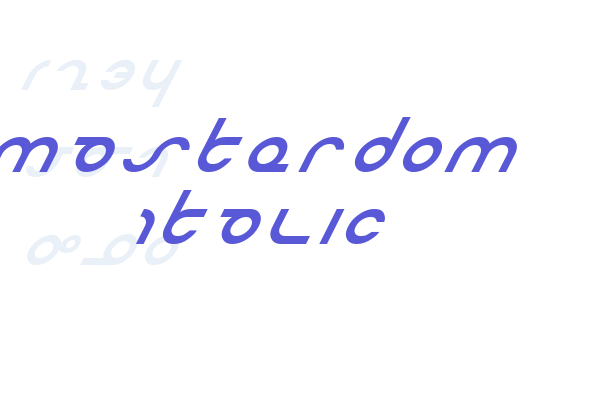 Masterdom Italic